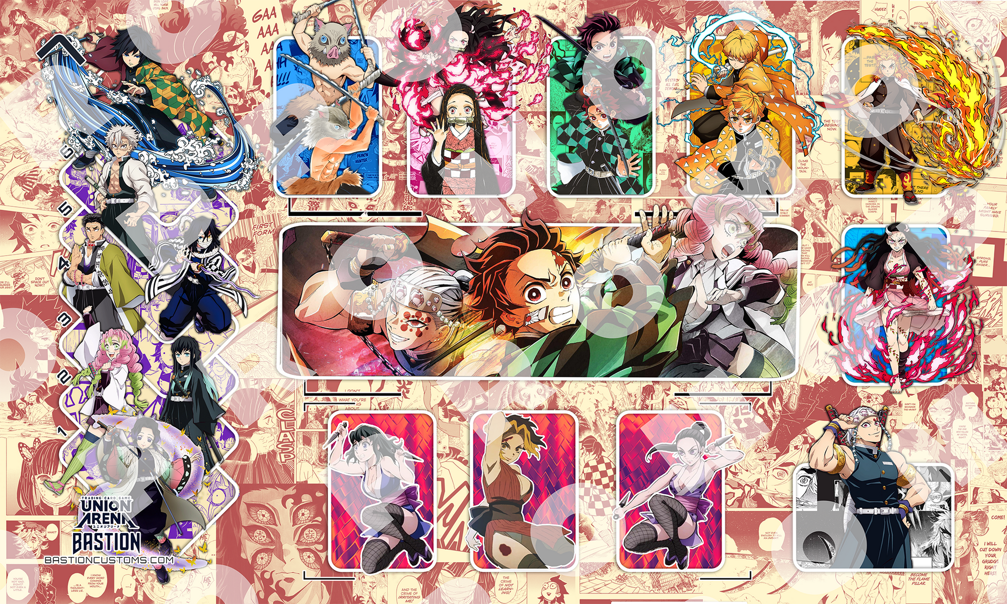 Demon Slayer - Union Arena Playmat