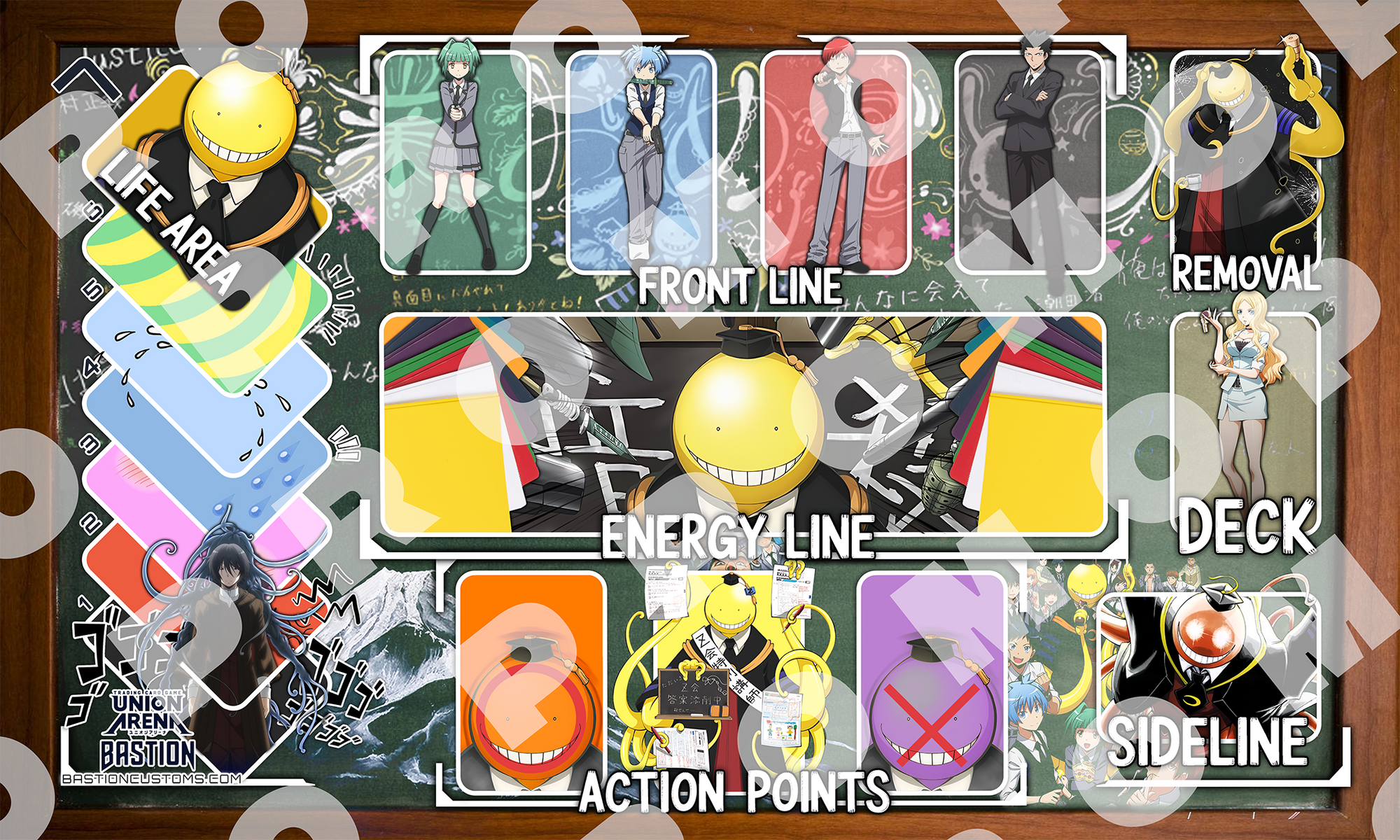 FIRST-WEEK SALE - Assassination Classroom - Union Arena Playmat