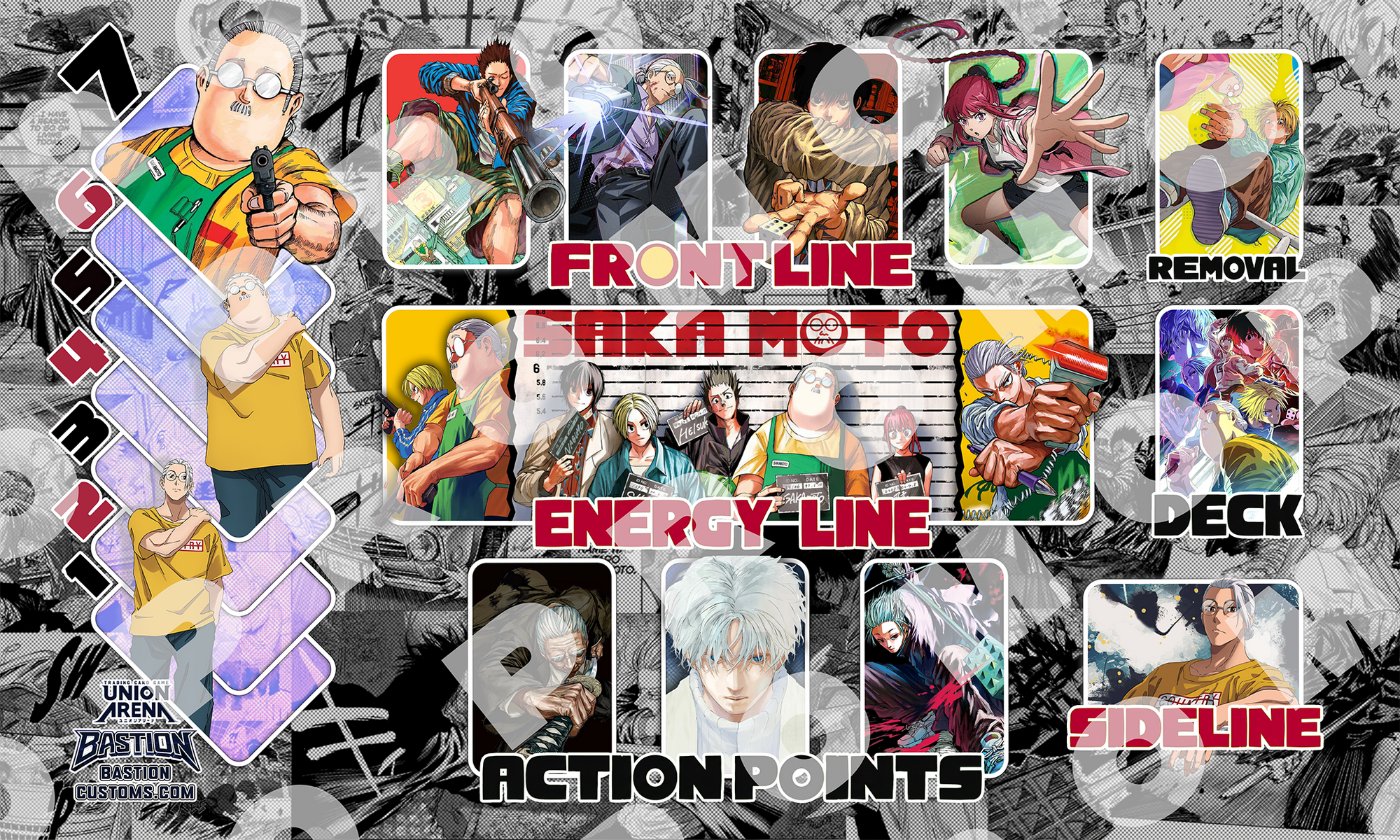 FIRST-WEEK SALE - SAKAMOTO DAYS - UNION ARENA PLAYMAT