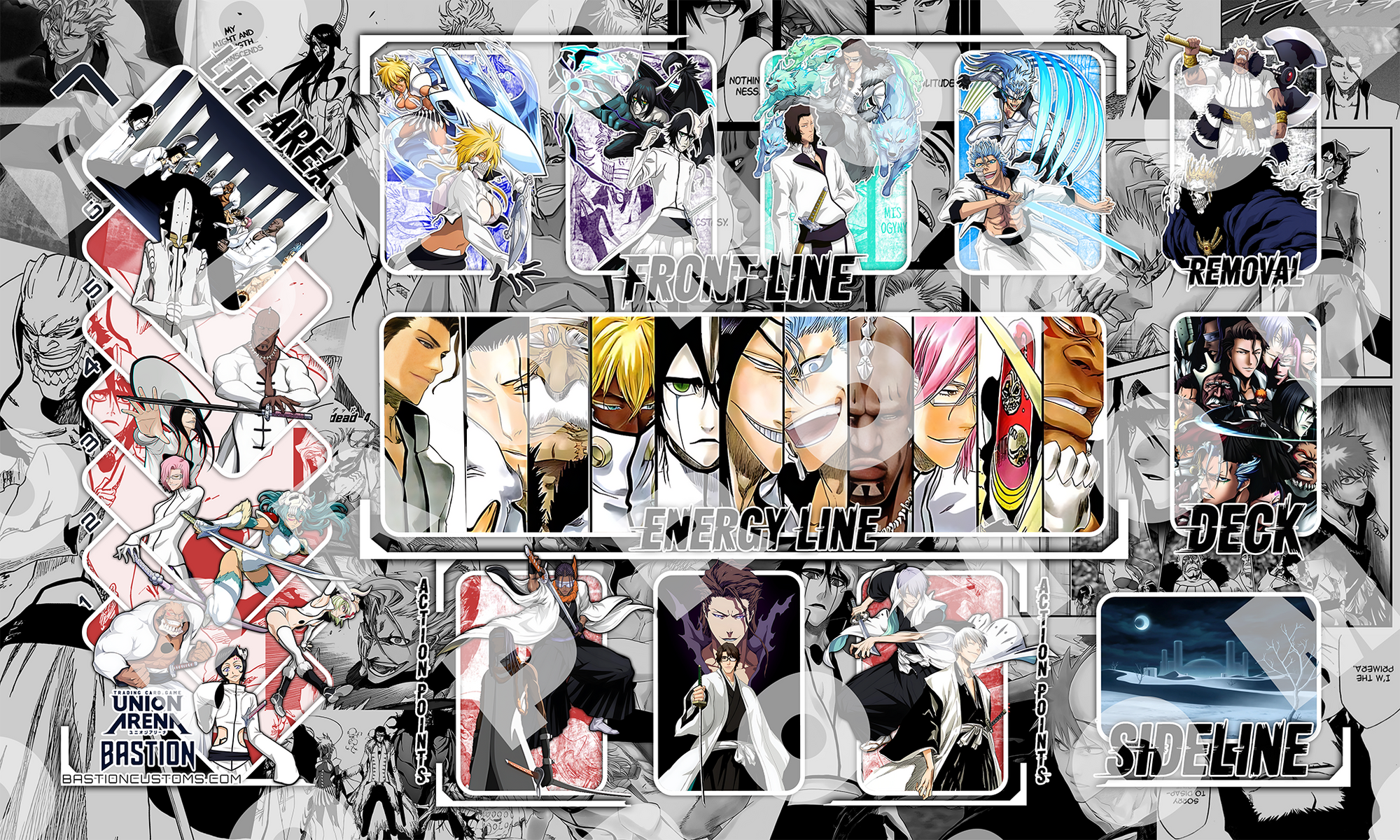 FIRST-WEEK SALE - BLEACH Espadas - Union Arena Playmat