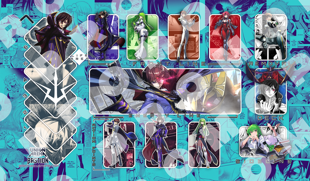 PRE-SALE - Code Geass - Union Arena Playmat