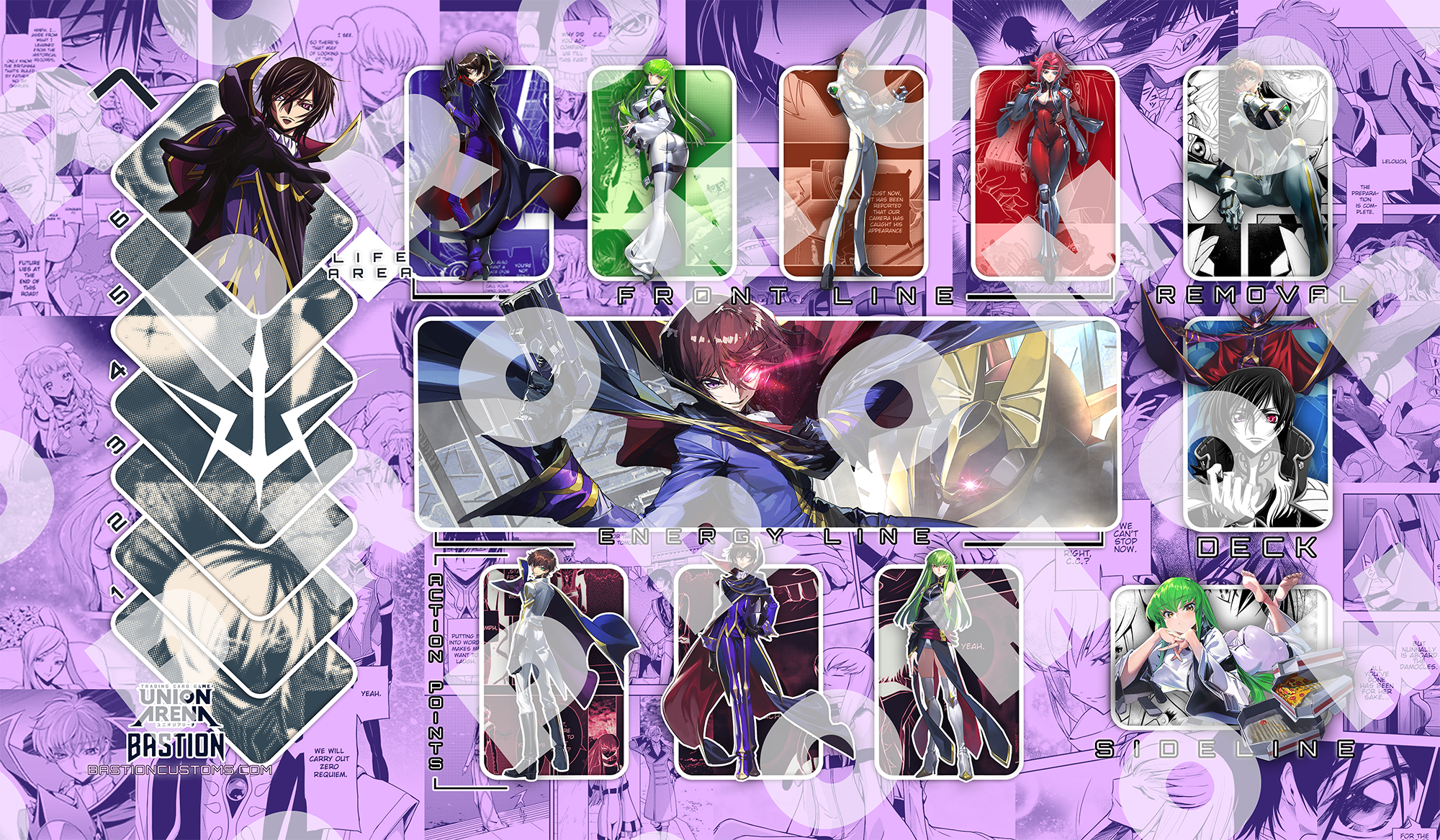 PRE-SALE - Code Geass - Union Arena Playmat