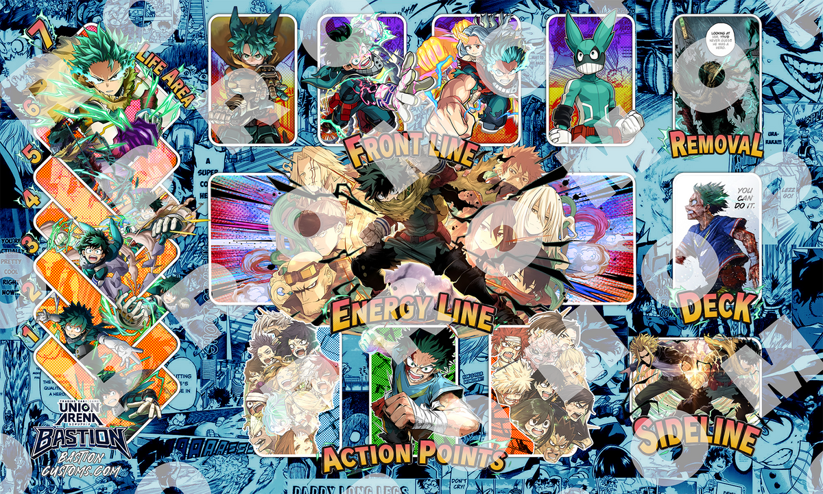 My Hero Academia - Deku/Midoriya - Union Arena Playmat