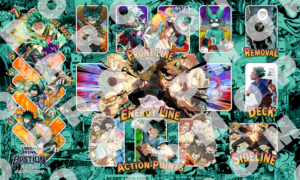 My Hero Academia - Deku/Midoriya - Union Arena Playmat