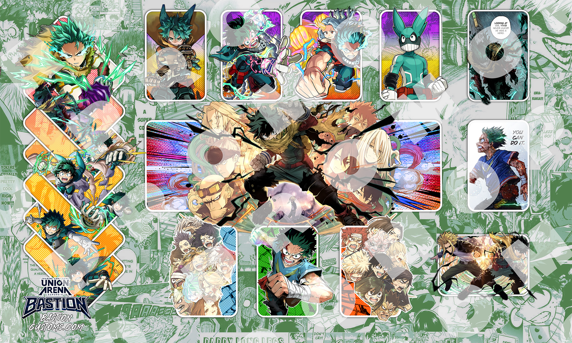 My Hero Academia - Deku/Midoriya - Union Arena Playmat