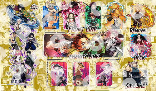 FIRST-WEEK SALE - Demon Slayer - Union Arena Playmat