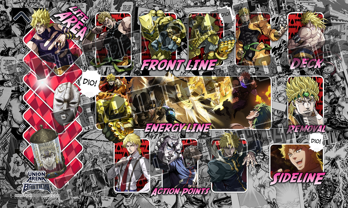 Jojo's Bizarre Adventure - DIO - Union Arena Playmat