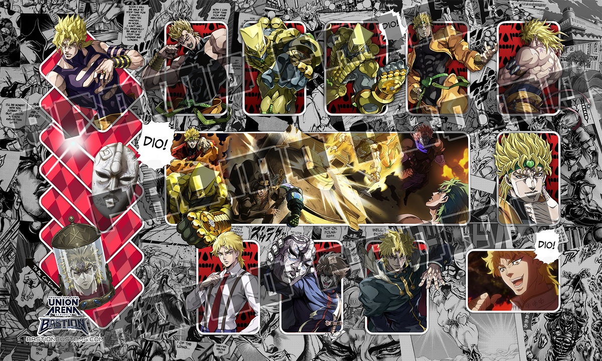 Jojo's Bizarre Adventure - DIO - Union Arena Playmat