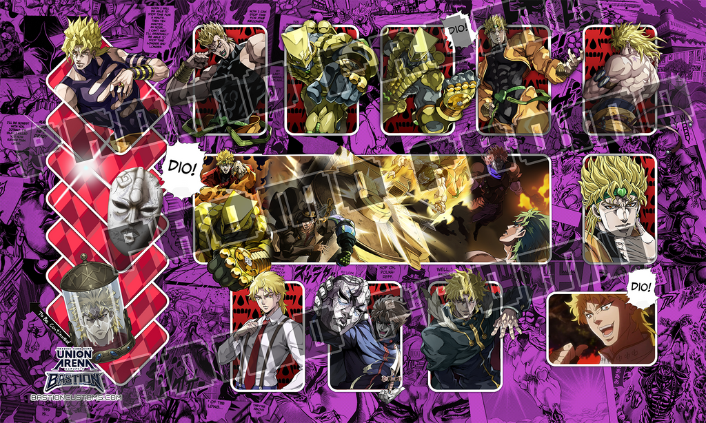Jojo's Bizarre Adventure - DIO - Union Arena Playmat
