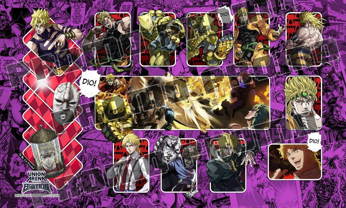 Jojo's Bizarre Adventure - DIO - Union Arena Playmat