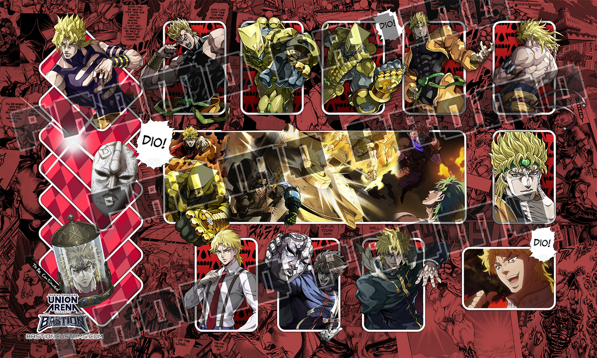 Jojo's Bizarre Adventure - DIO - Union Arena Playmat