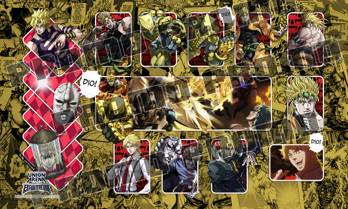 Jojo's Bizarre Adventure - DIO - Union Arena Playmat