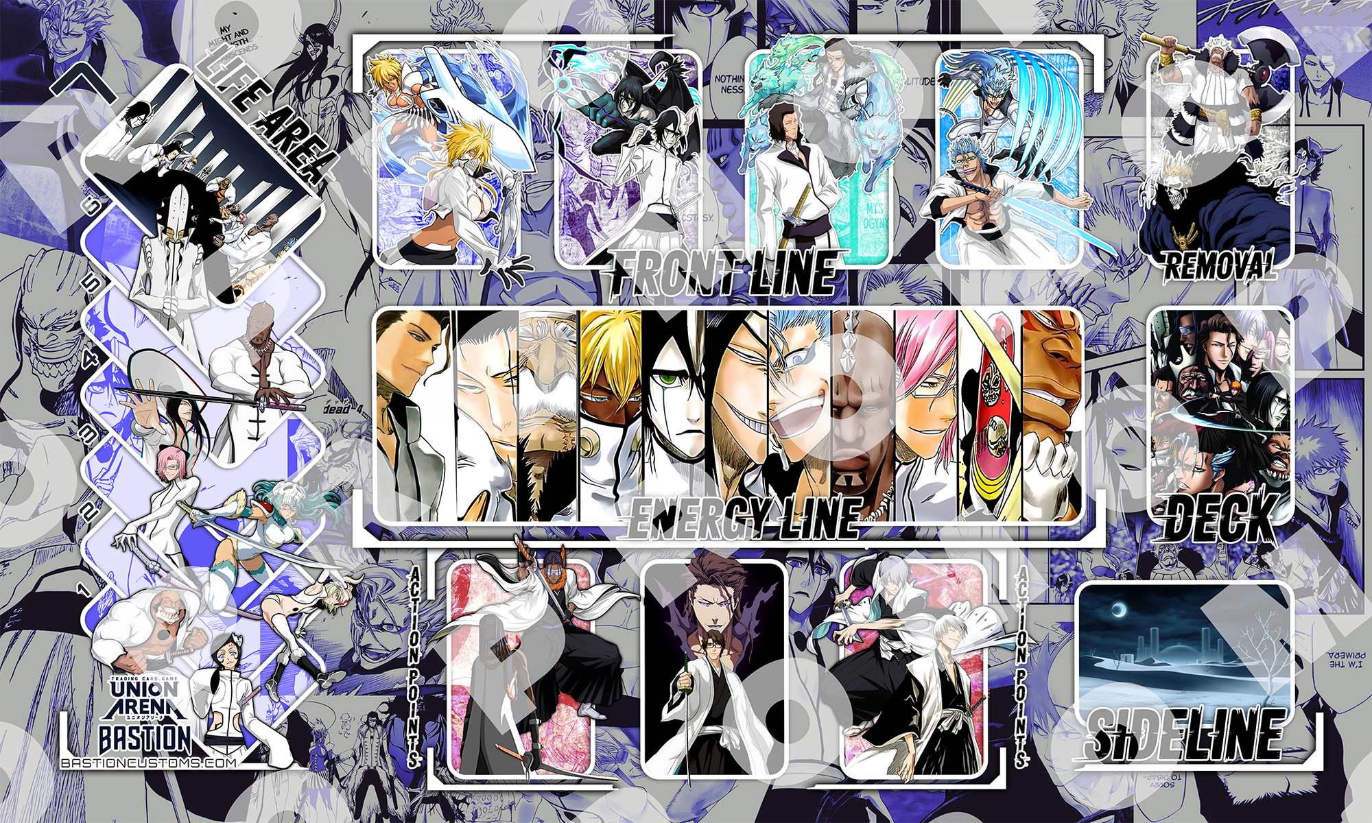 FIRST-WEEK SALE - BLEACH Espadas - Union Arena Playmat