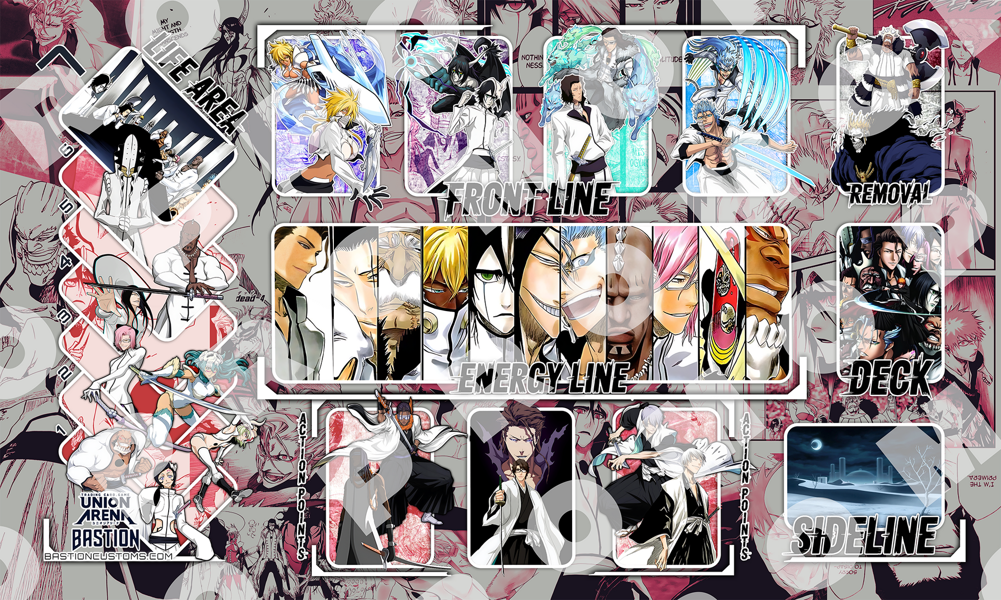 FIRST-WEEK SALE - BLEACH Espadas - Union Arena Playmat