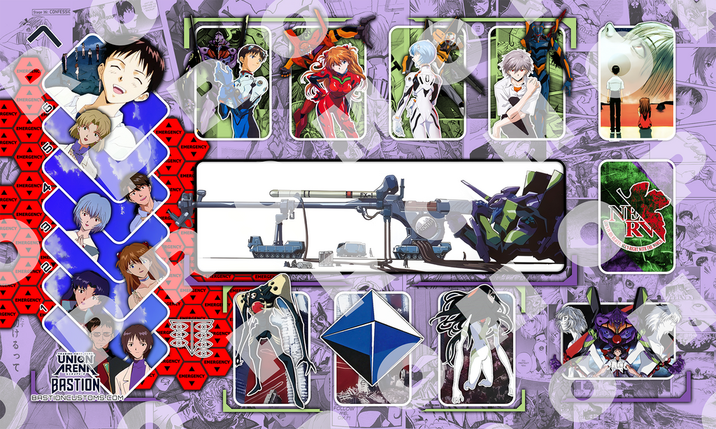 Neon Genesis Evangelion - Union Arena Playmat