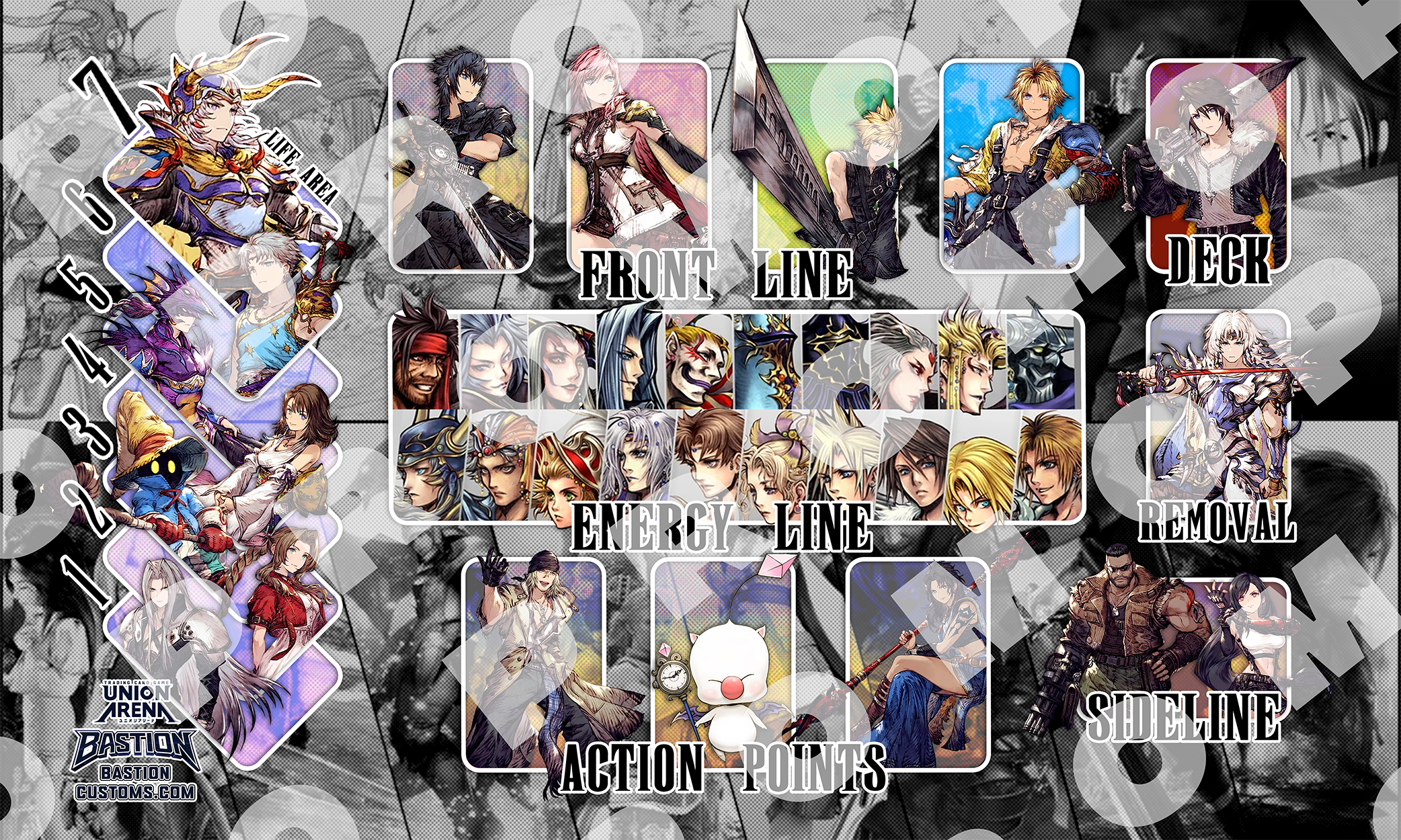 FINAL FANTASY - UNION ARENA PLAYMAT