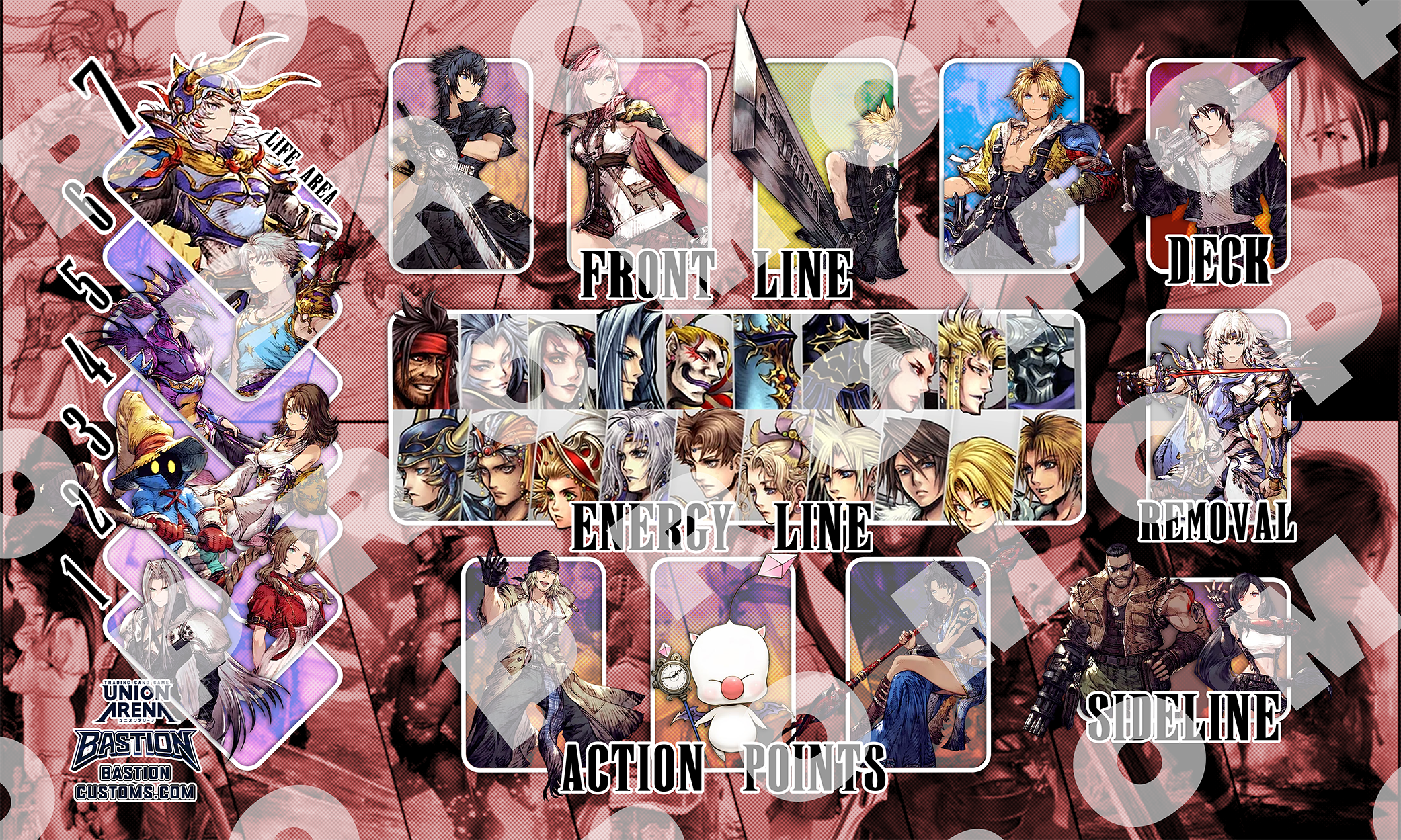FINAL FANTASY - UNION ARENA PLAYMAT