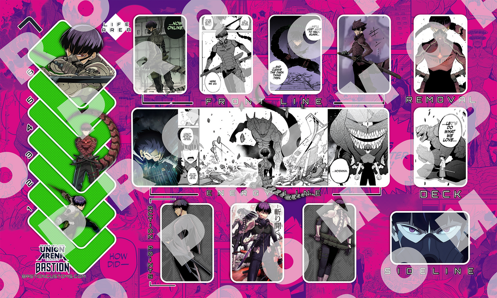 Kaiju No. 8 - Soshiro Hoshina - Union Arena Playmat