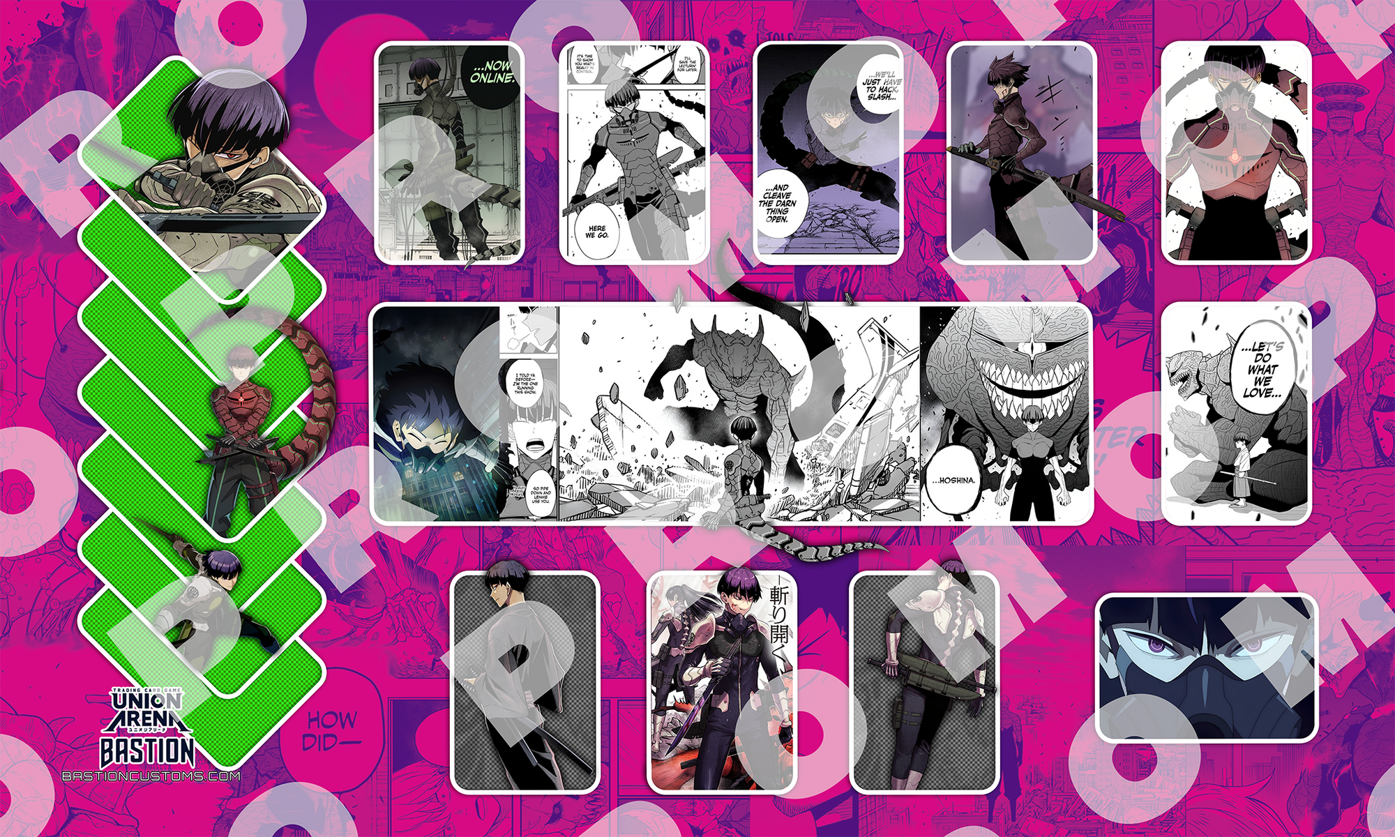 Kaiju No. 8 - Soshiro Hoshina - Union Arena Playmat