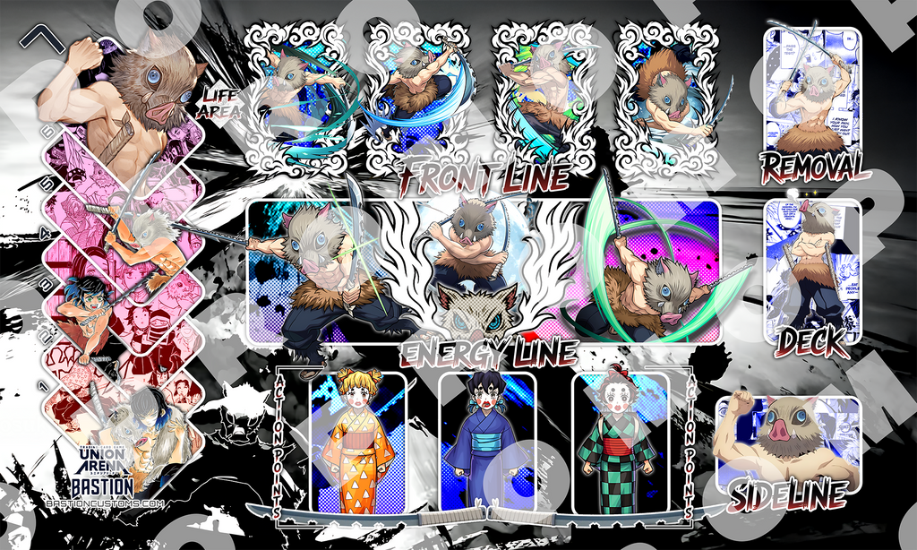 INOSUKE - Demon Slayer Union Arena Playmat