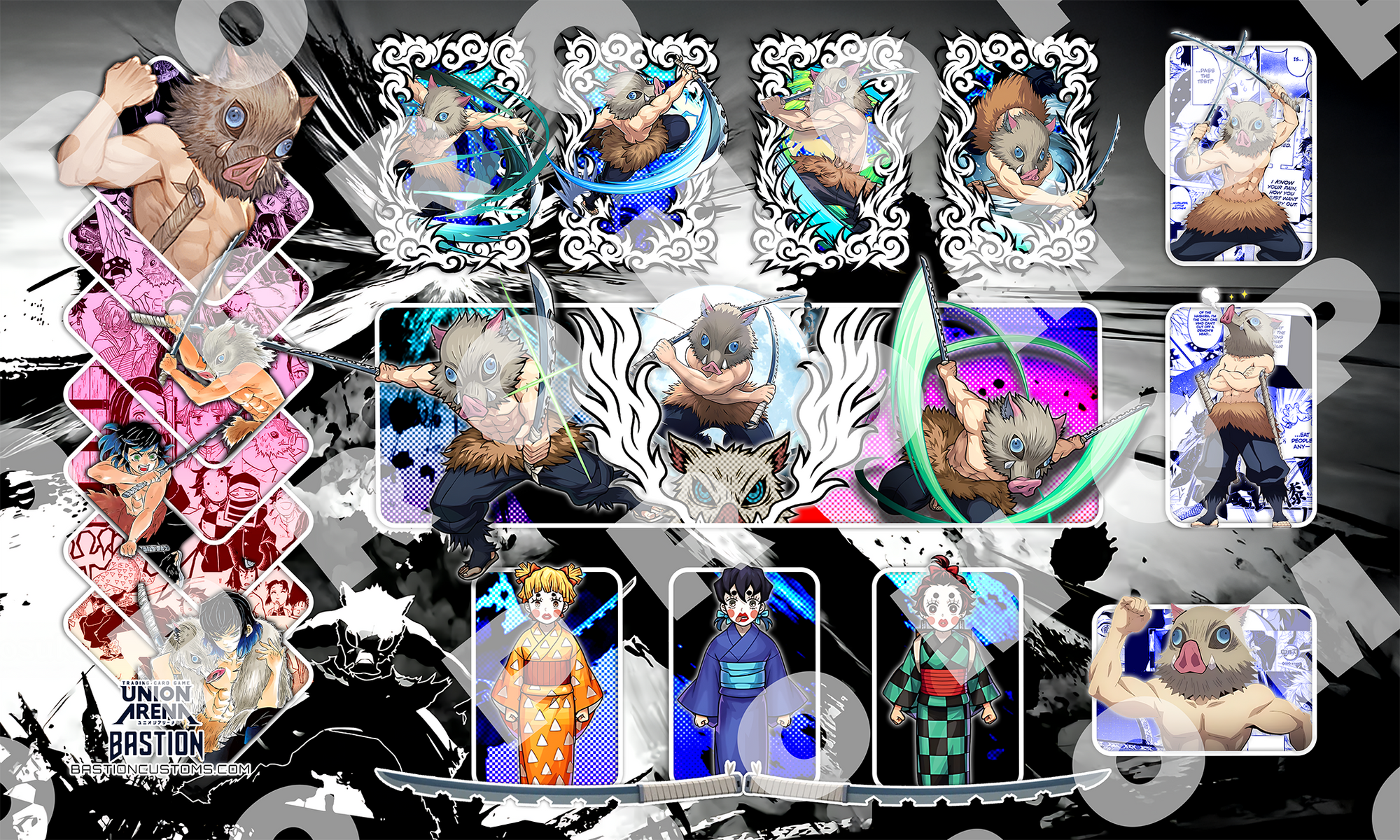 INOSUKE - Demon Slayer Union Arena Playmat