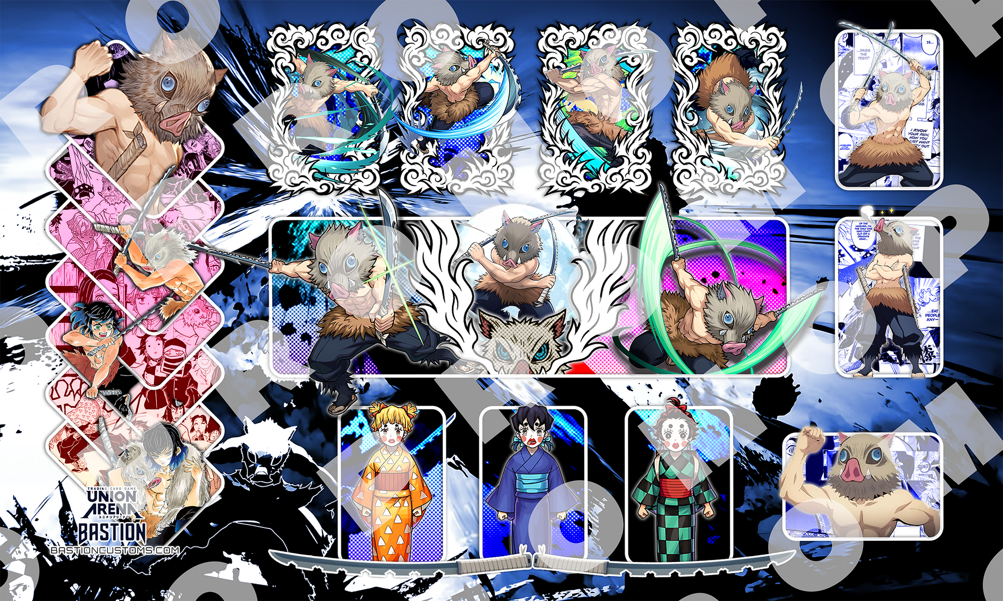 INOSUKE - Demon Slayer Union Arena Playmat