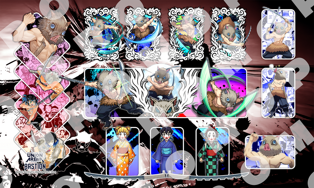 INOSUKE - Demon Slayer Union Arena Playmat