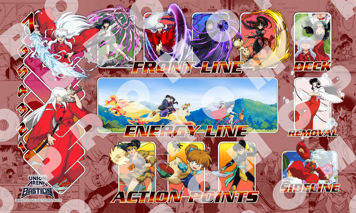 INUYASHA - HEROES PLAYMAT
