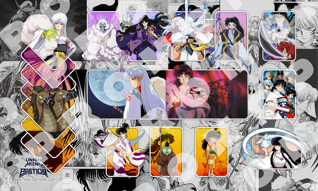 INUYASHA - RIVALS PLAYMAT