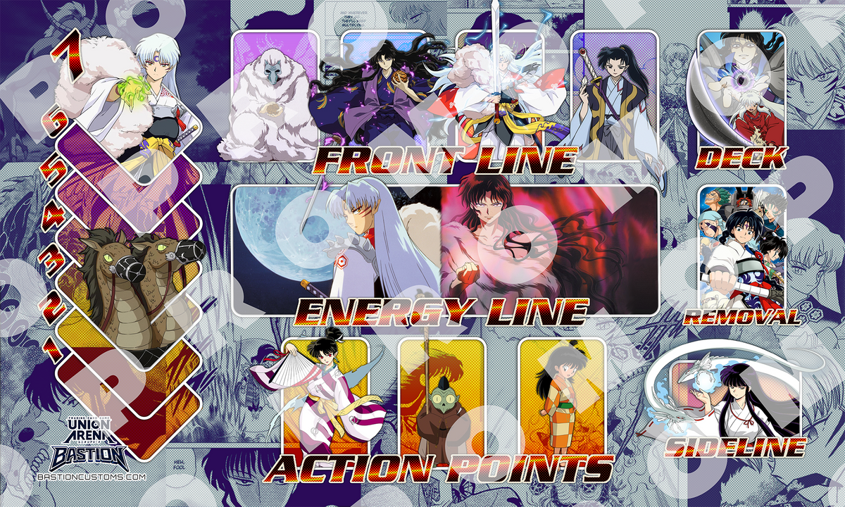 INUYASHA - RIVALS PLAYMAT