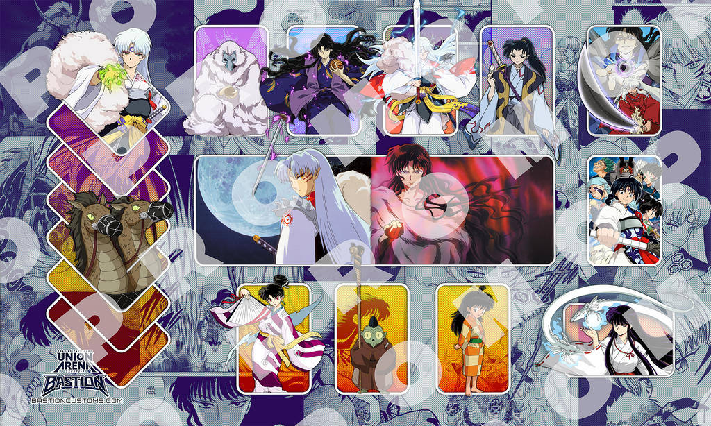 INUYASHA - RIVALS PLAYMAT