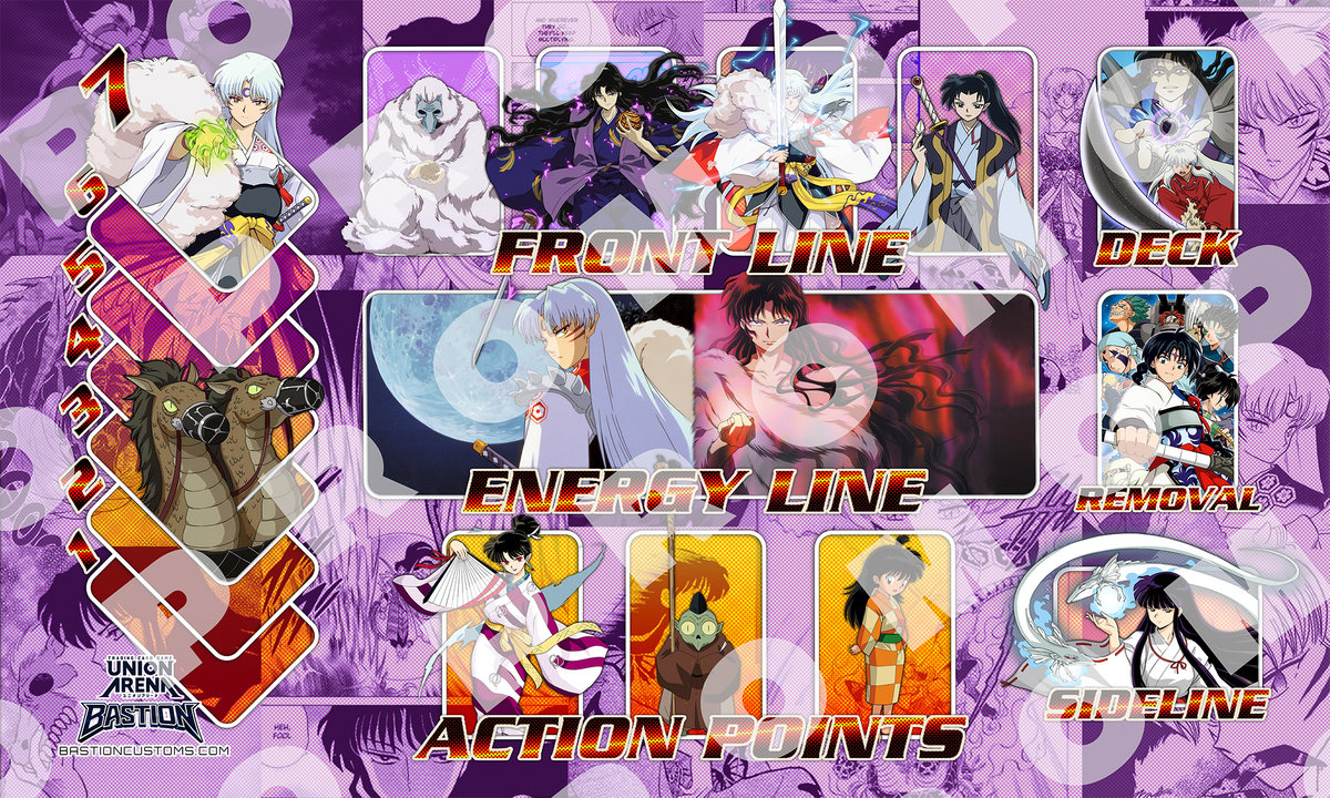 INUYASHA - RIVALS PLAYMAT
