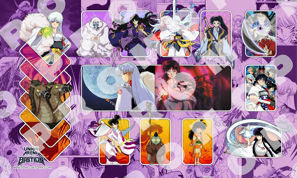 INUYASHA - RIVALS PLAYMAT