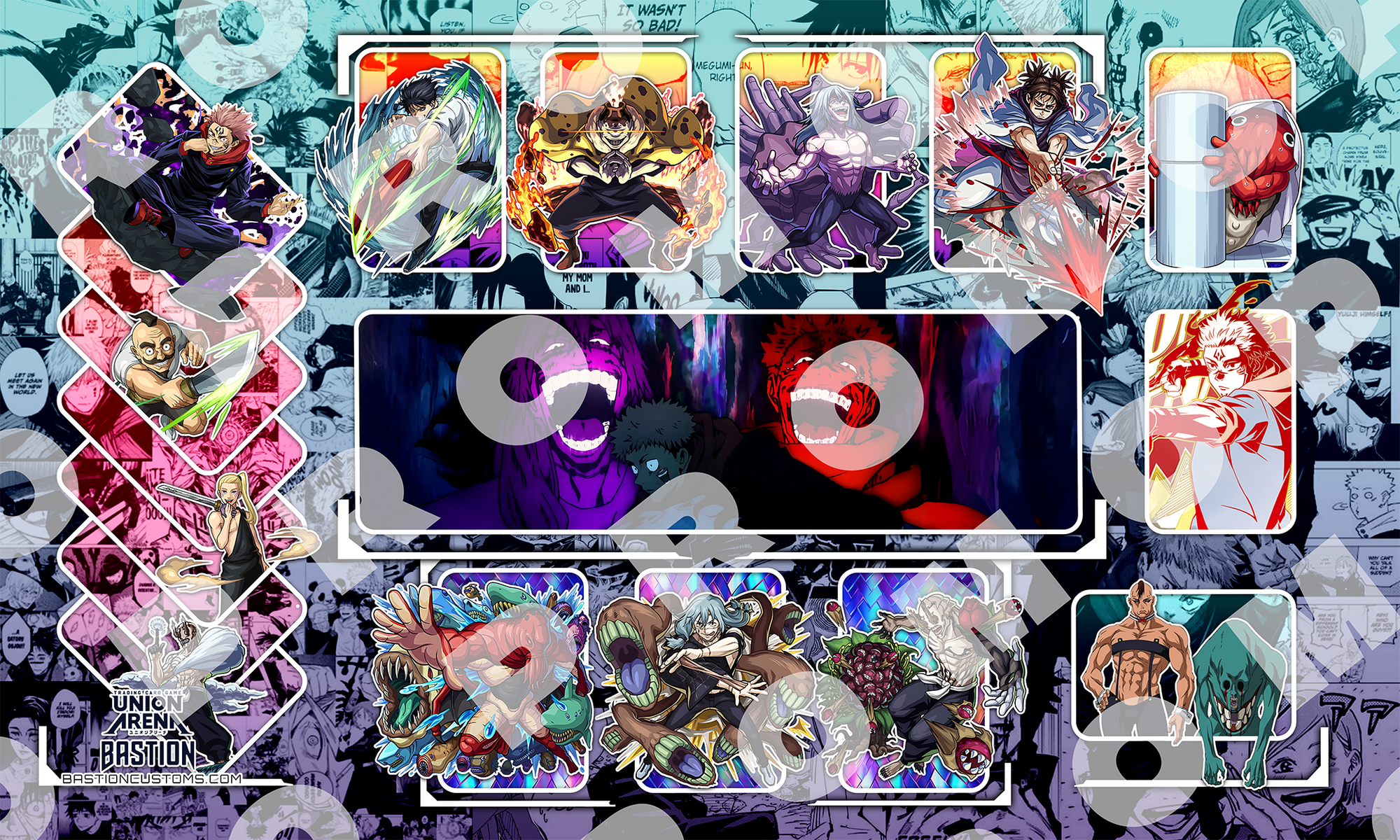 PRE-SALE - Jujutsu Kaisen Curses - Union Arena Playmat