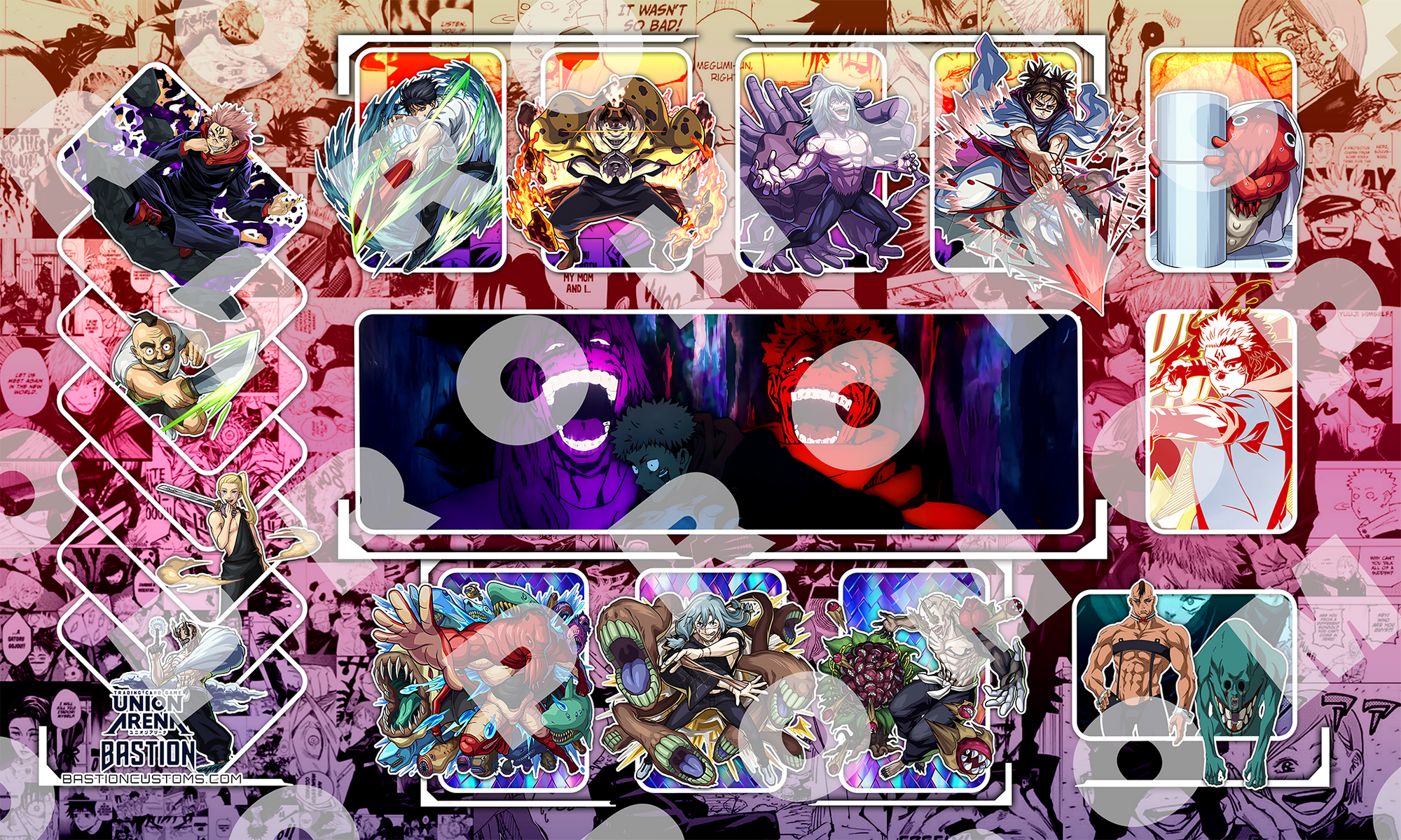 PRE-SALE - Jujutsu Kaisen Curses - Union Arena Playmat