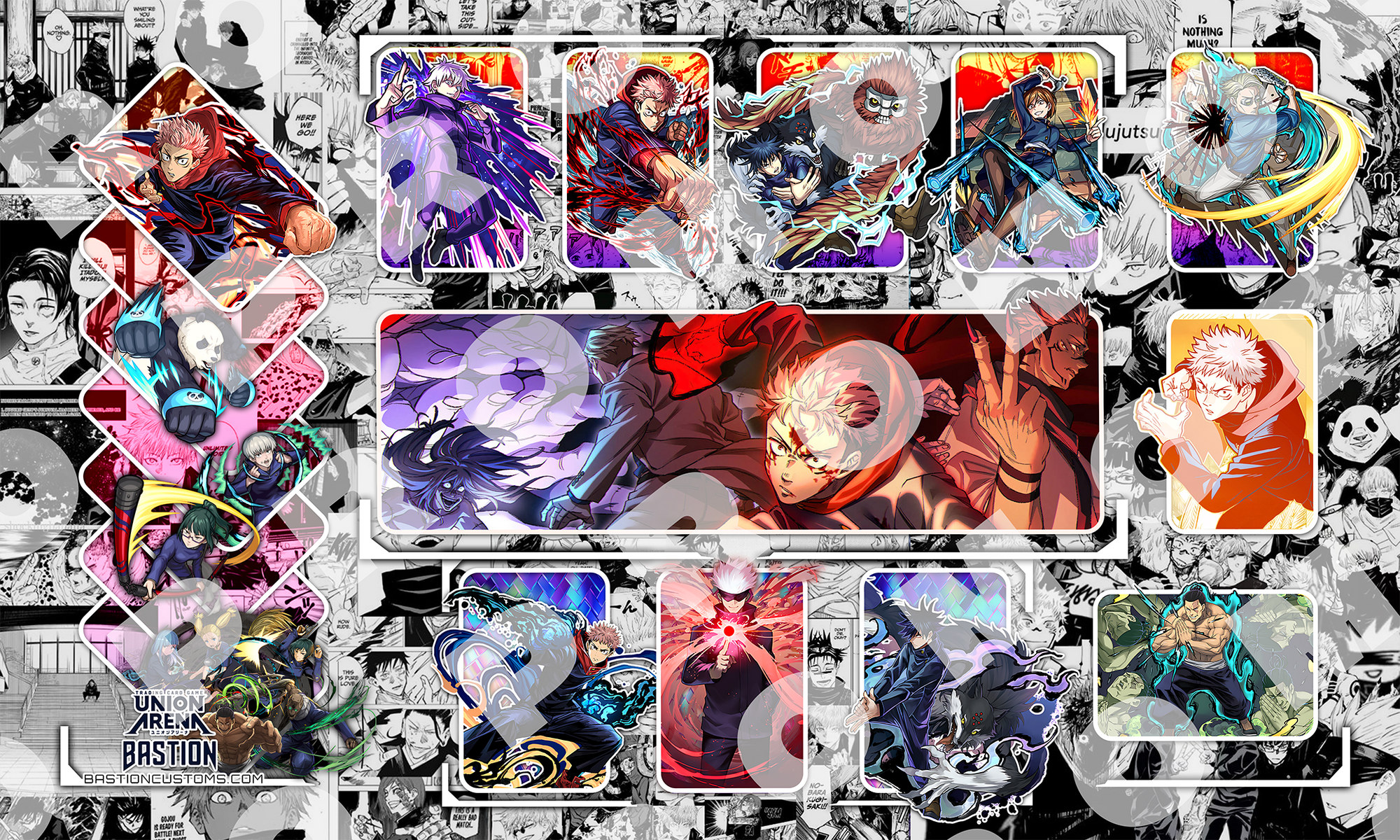 PRE-SALE - Jujutsu Kaisen Sorcerers - Union Arena Playmat