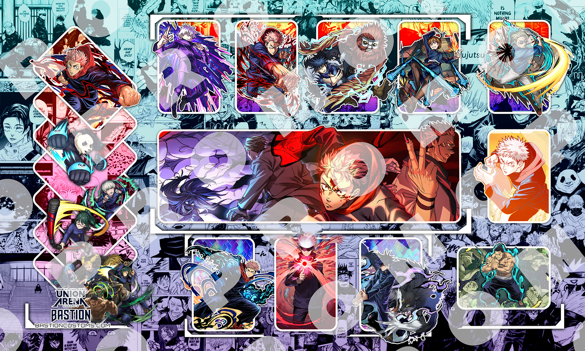 PRE-SALE - Jujutsu Kaisen Sorcerers - Union Arena Playmat