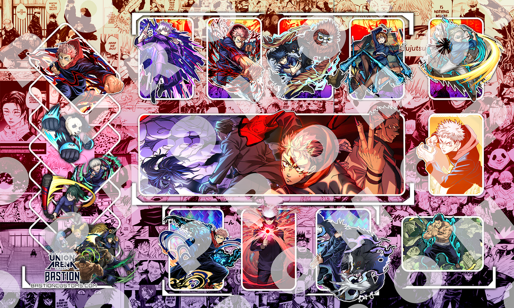 PRE-SALE - Jujutsu Kaisen Sorcerers - Union Arena Playmat