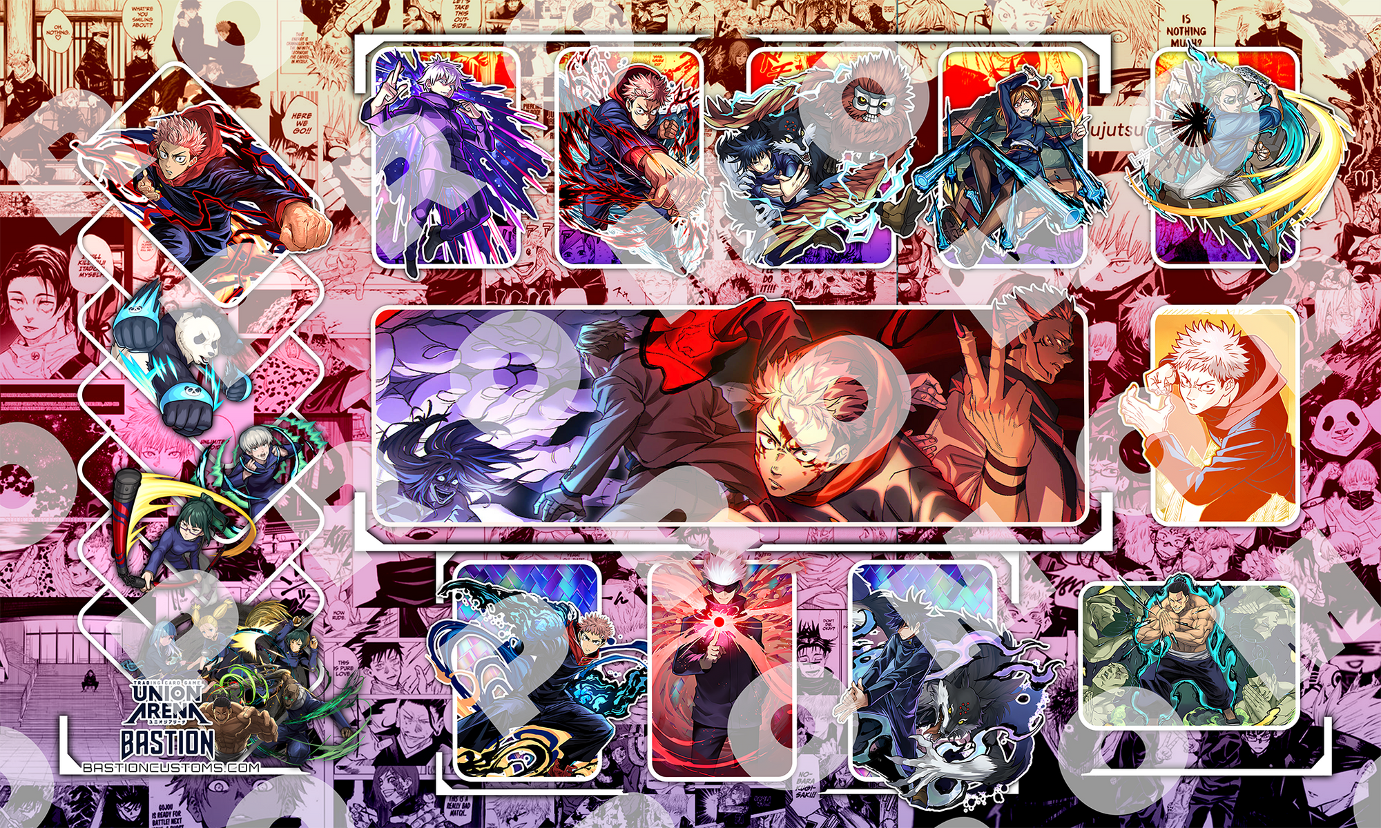 PRE-SALE - Jujutsu Kaisen Sorcerers - Union Arena Playmat