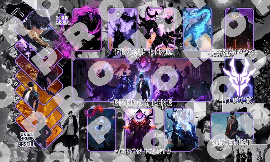 PRE-SALE - Solo Levelling - Sung Jin-Woo - Union Arena Playmat