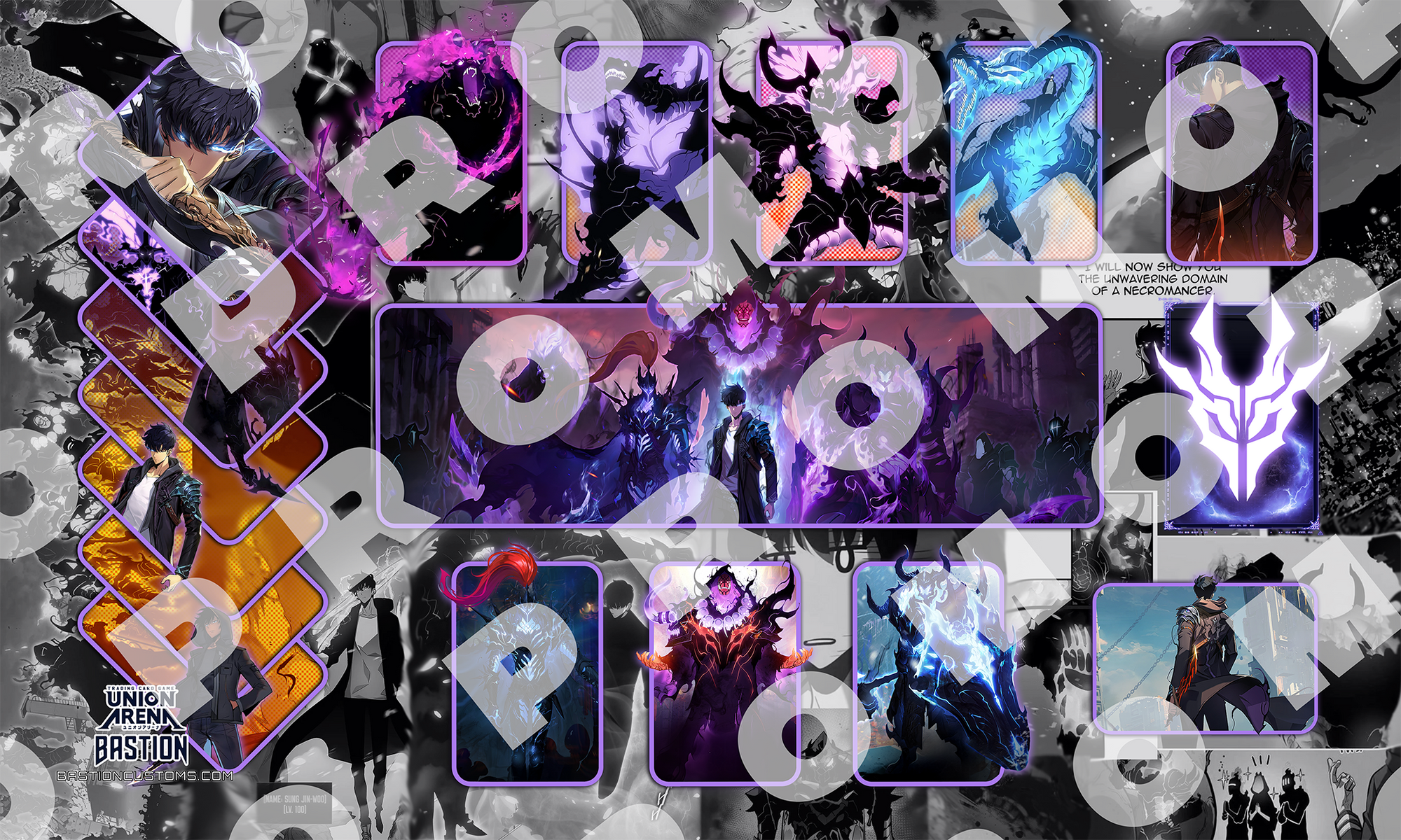 PRE-SALE - Solo Levelling - Sung Jin-Woo - Union Arena Playmat