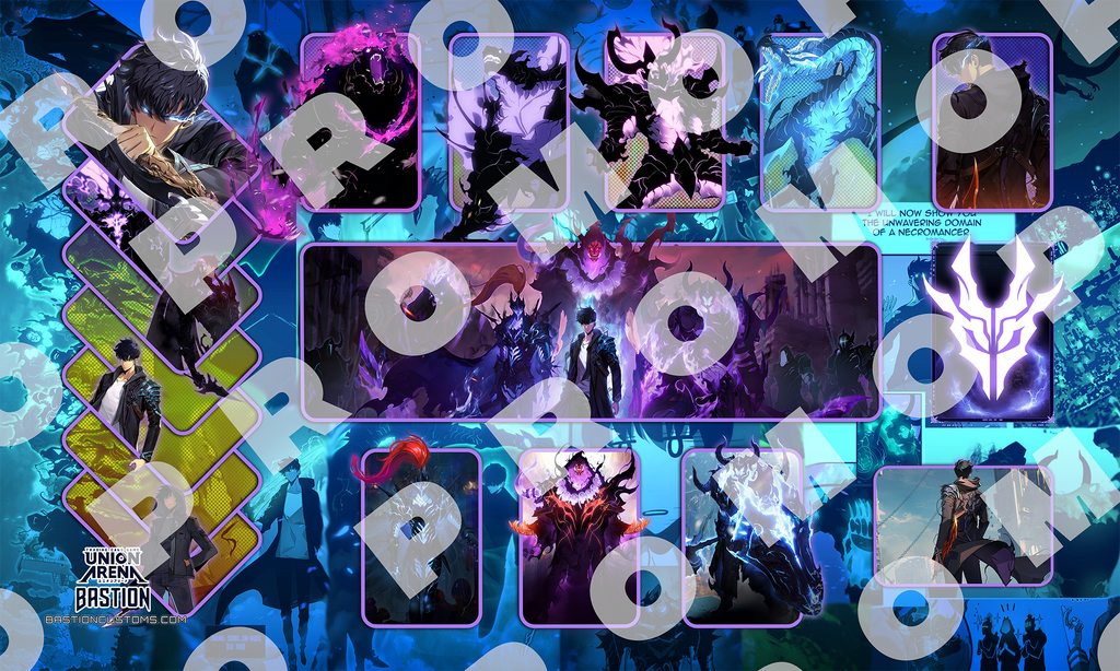 PRE-SALE - Solo Levelling - Sung Jin-Woo - Union Arena Playmat