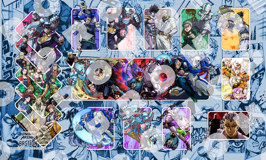 Jojo's Bizarre Adventure - Diamond is Unbreakable - Union Arena Playmat