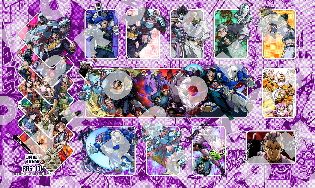 Jojo's Bizarre Adventure - Diamond is Unbreakable - Union Arena Playmat