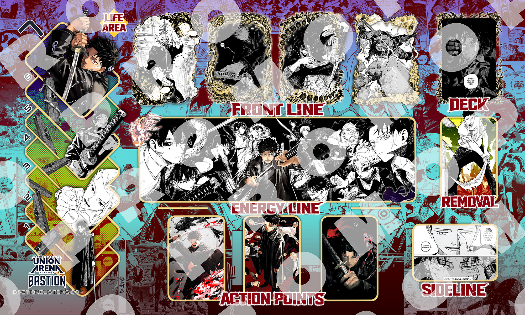 KAGURABACHI - Union Arena Playmat