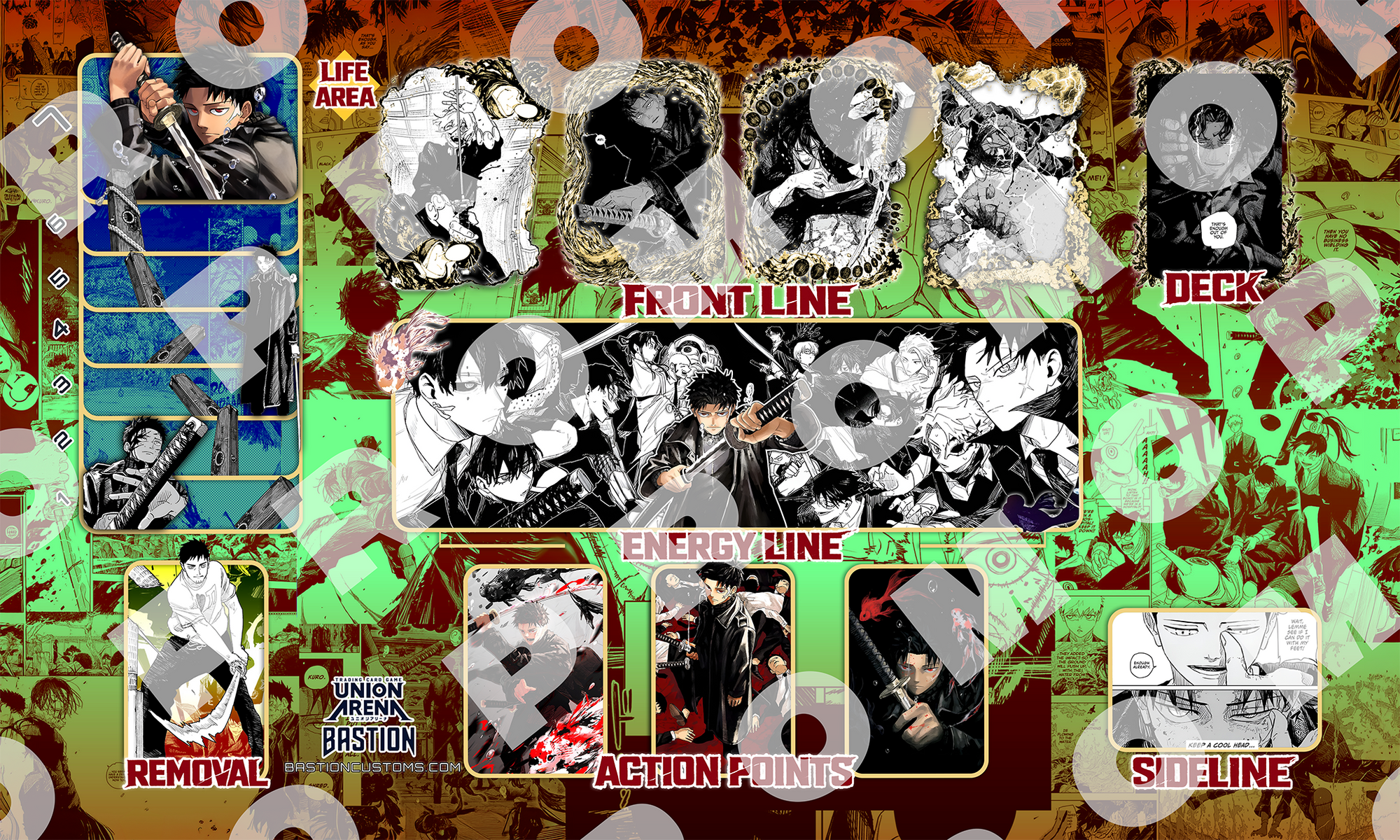 KAGURABACHI - Union Arena Playmat