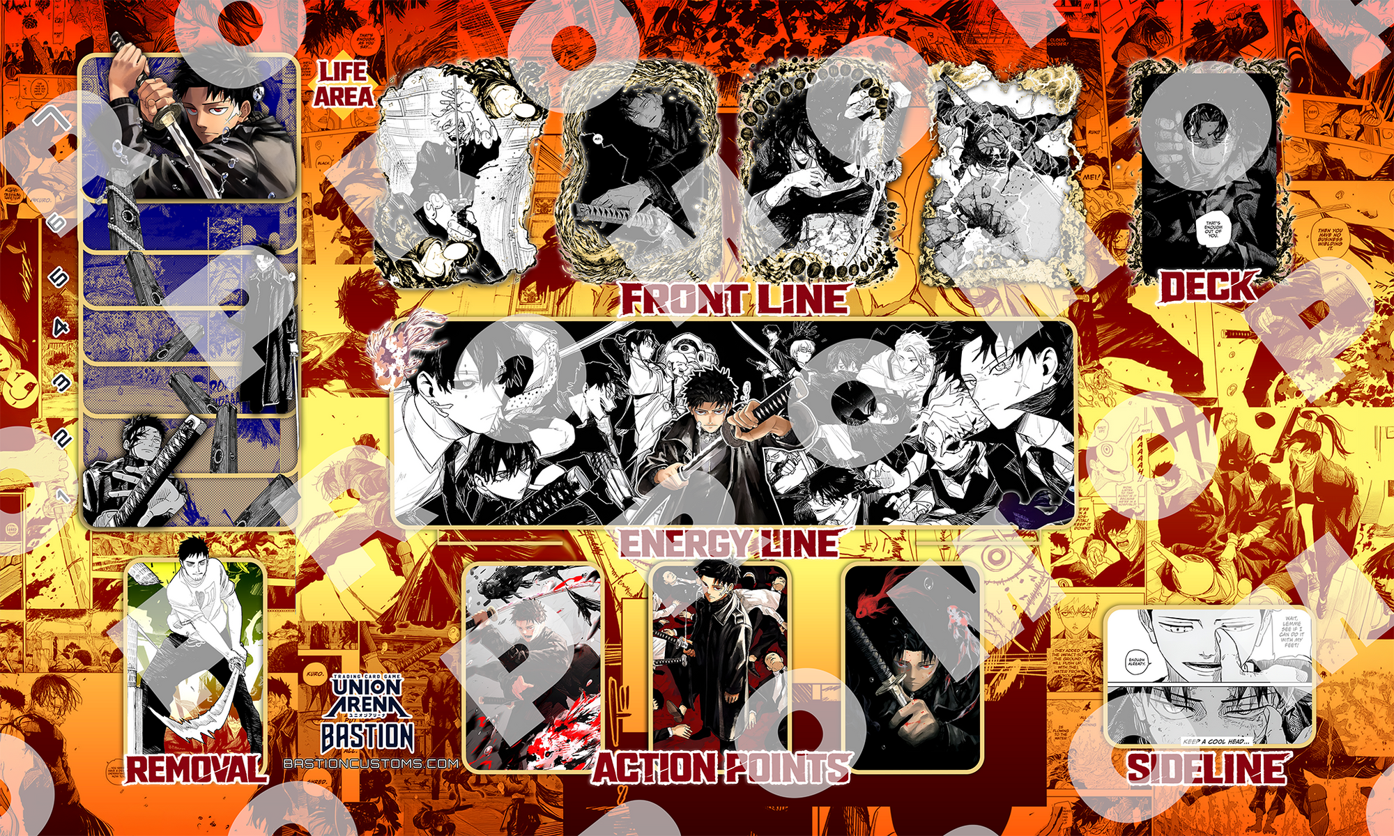 KAGURABACHI - Union Arena Playmat