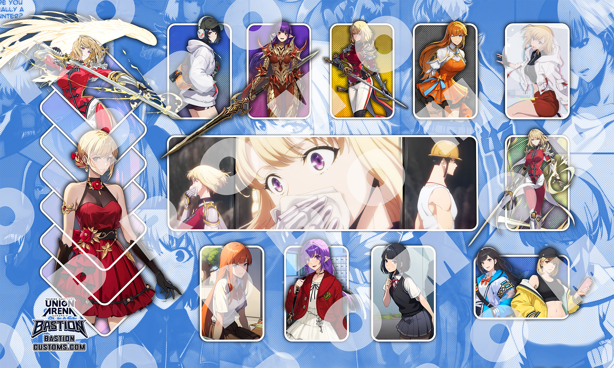 Ladies of Leveling - Solo Leveling - Union Arena Playmat