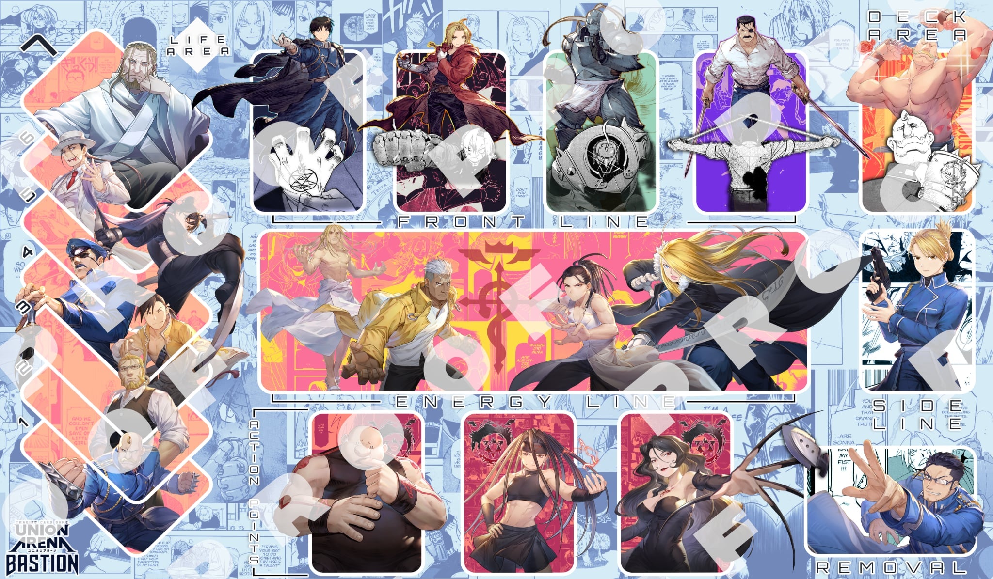 Fullmetal Alchemist - Union Arena Playmat – BastionCustoms