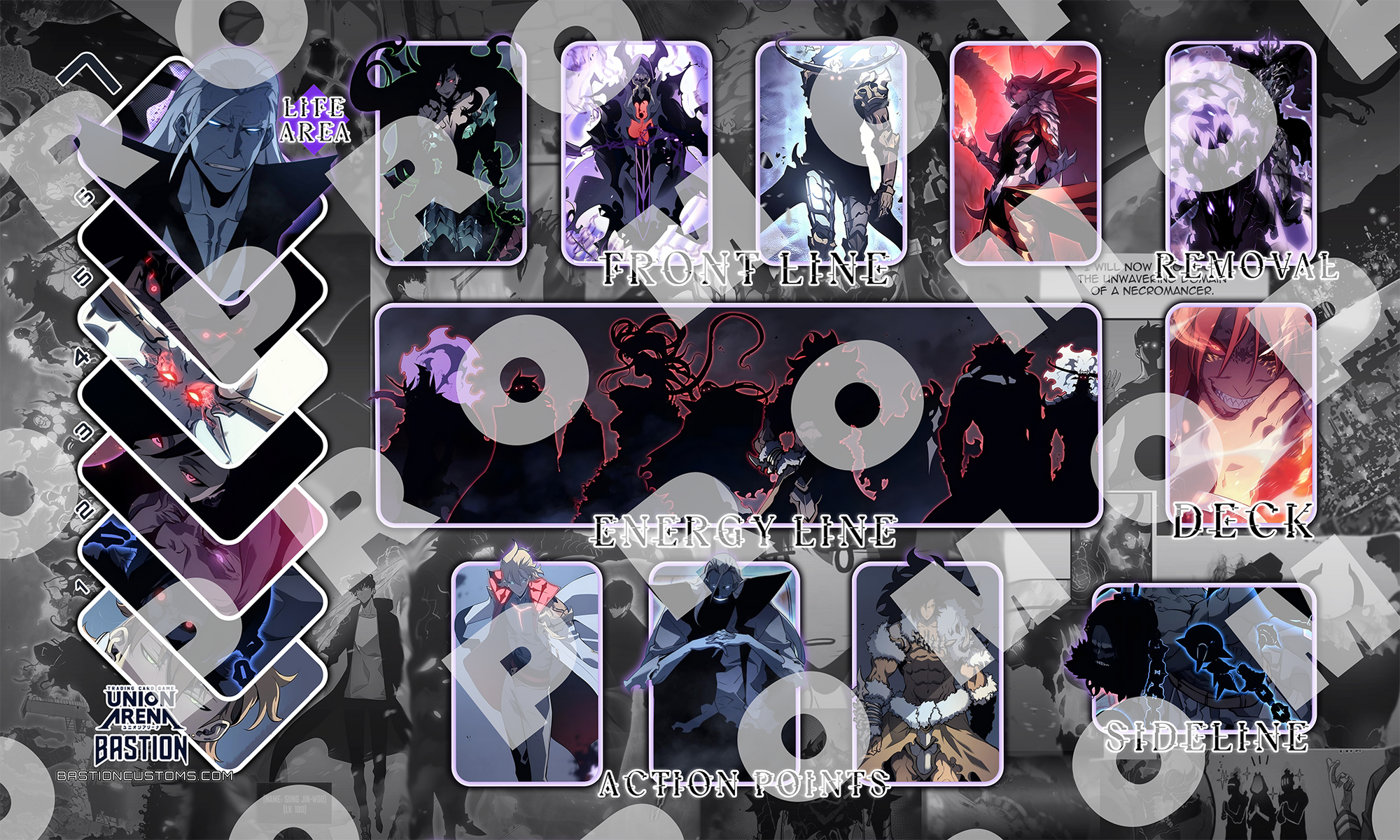 PRE-SALE - Solo Levelling - Monarchs - Union Arena Playmat